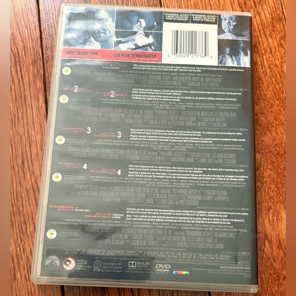 Paranormal Activity Ultimate Collection DVD Set - Picture 2 of 5